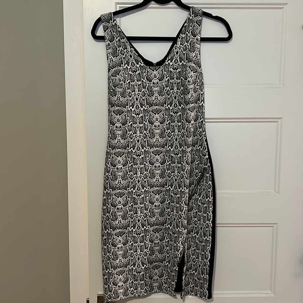 Black and White Dress